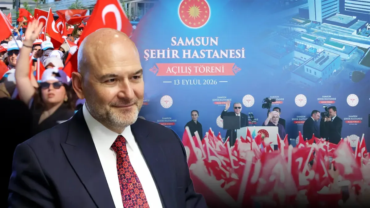 Süleyman Soylu’dan Samsun mesajı: Samsun, Türk siyasi hayatının müşiridir; ölçüsüdür