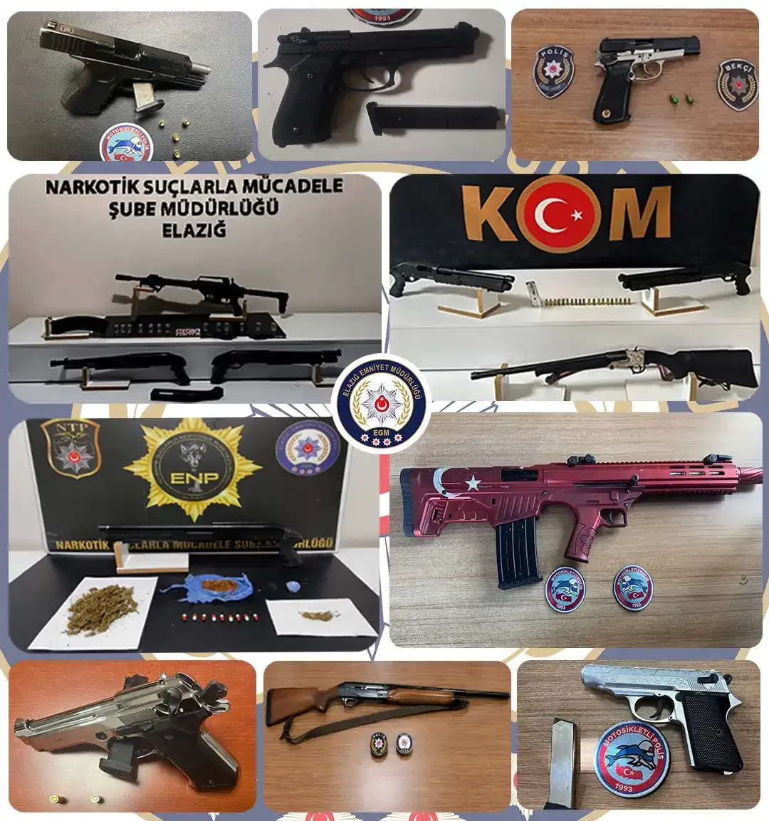 Elazığ’da aranan 70 hükümlü yakalandı