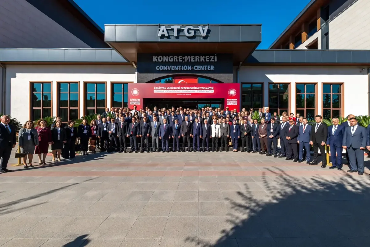 Adalet Bakanlığı Komisyon Müdürleri Antalya’da bir araya geldi