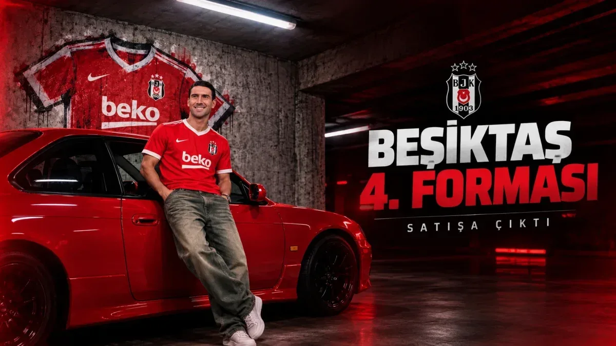 Beşiktaş’ın 4. forması satışa çıktı!