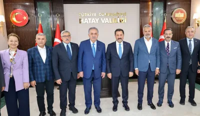 Hayati Yazıcı Hatay'da