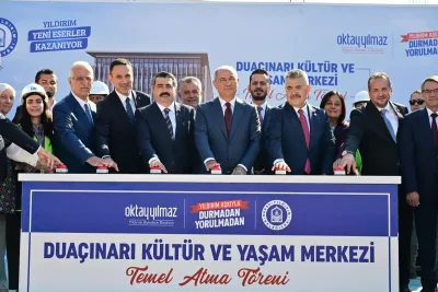 Bursa Yıldırım'da 2 milyarlık dev projede ilk harç döküldü