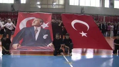 Şanlıurfa'da 29 Ekim Cumhuriyet Bayramı coşkuyla kutlandı